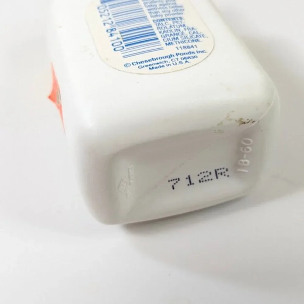 Vintage Vaseline Intensive Care Baby Powder 1oz Talc mini diaper bag travel size